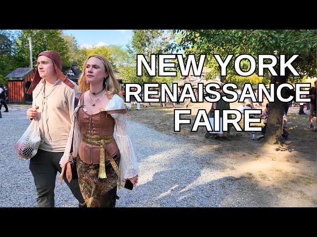 NEW YORK Walking Tour [4K] - NEW YORK RENAISSANCE FAIRE