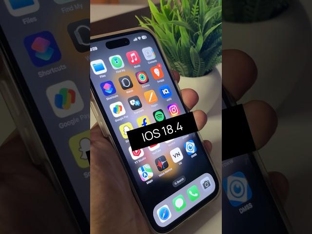 IOS 18.4 Dynamic Island New Animations#tech #shortsfeed #shorts #ios #youtubesearch