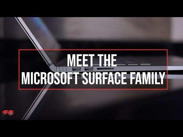 Which is the Surface for you? | Meet The Microsoft Surface Family