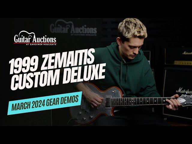 1999 Zemaitis Custom Deluxe Metal Front | March 2024 Gear Demo | Guitar Auctions at GH