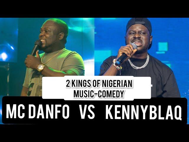 MC DANFO VS KENNY BLAQ . SO MUCH TALENT IN THIS VIDEO. ‍️  A MUST WATCH