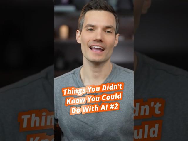 Things You Didn't Know You Could Do with AI #2