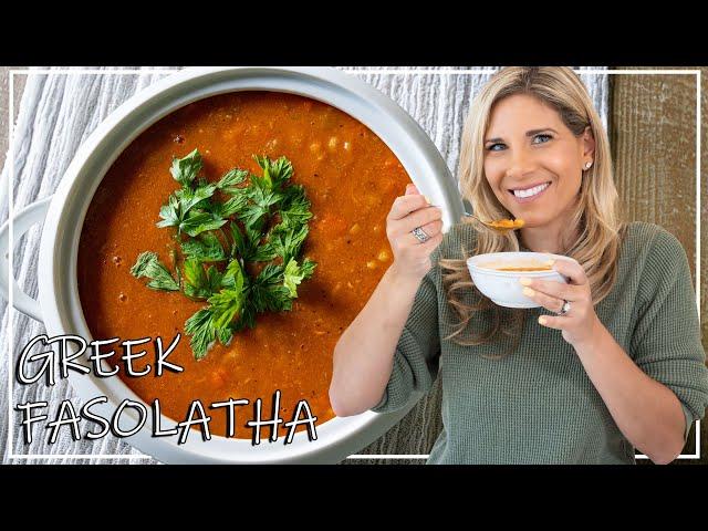 How to Make the BEST White Bean Soup | Nikki's Greek Fasolatha