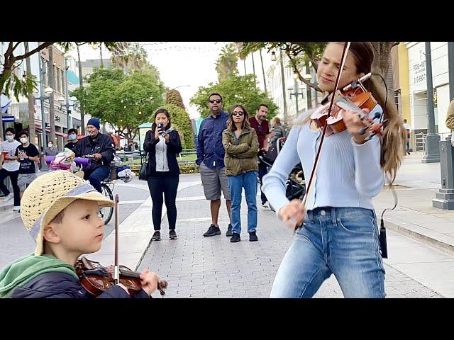 3-year-old violinist JOINS MY PERFORMANCE | Alan Walker - The Spectre - Karolina Protsenko