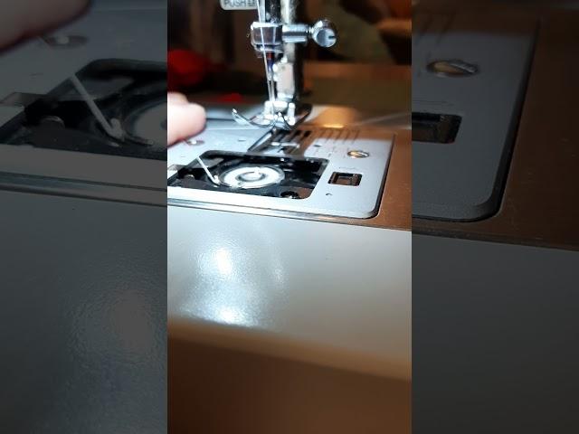 how to insert and thread your bobbin to the sewing machine #sewingtutorial #threadbobbins