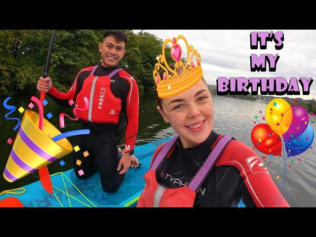 Tiegan's Birthday! Paddleboarding in the Lake District | Fighter Jet