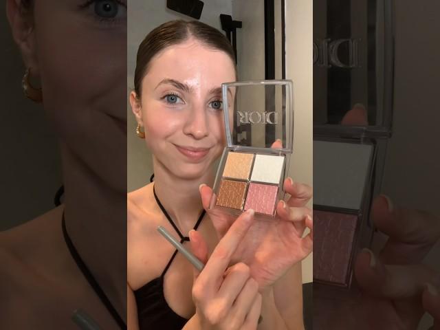 Trying the Dior glow face palette   #dior #makeup #review #girls #glowymakeup