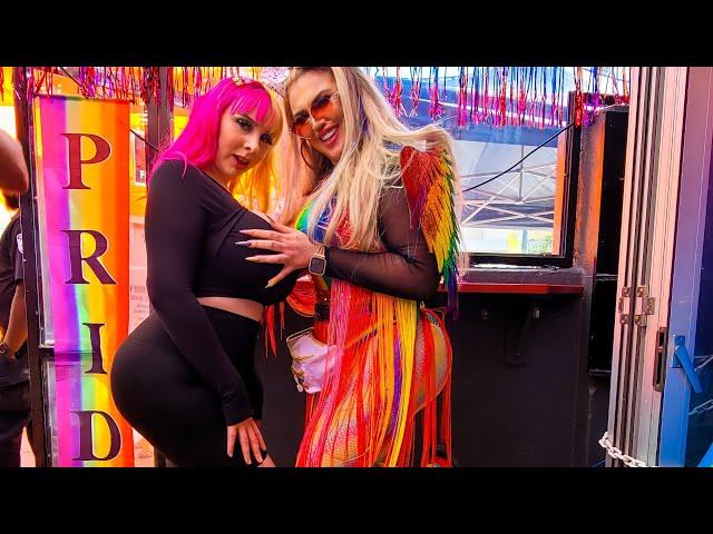 Sapphire Summers & Sammi Sprinkles at San Diego PRIDE