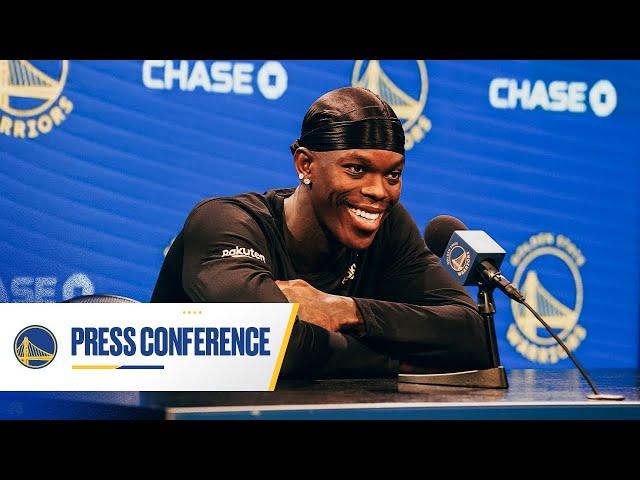 Dennis Schröder's First Press Conference as a Golden State Warrior