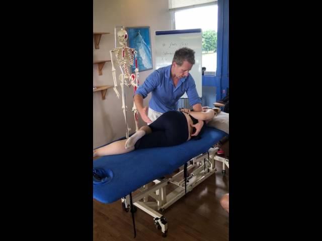 How to Manipulate (HVT) the lumbar spine of L4/L5 & L5/S1