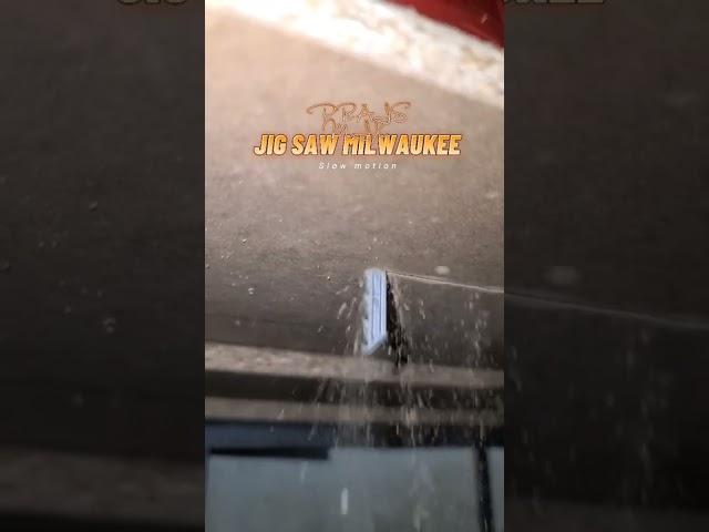 JIG SAW MILWAUKEE  Slow motion #сабельная #пила #слоумо #slowmo #замедленная #съёмка #инструменты