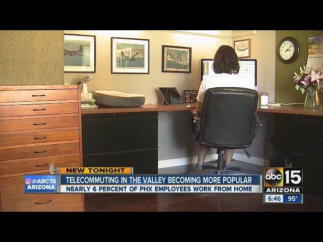 Telecommuting in the Valley becoming more and more popular