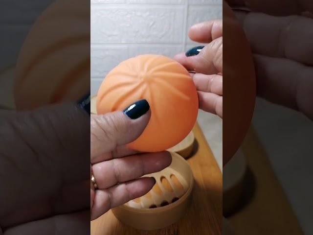 ASMR AWESOME ORANGE SQUISHY STEAM BUN SIOPAO 2 #fidgettoys #squishysteambun #binge