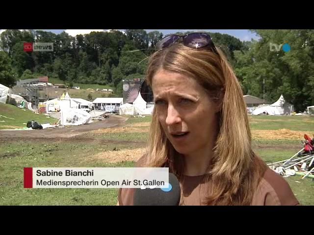 Nach Open Air SG geben Putzkolonnen Ton an