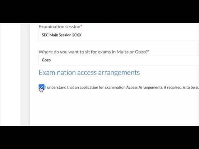 MATSEC Exams Registration Portal [MALTI]