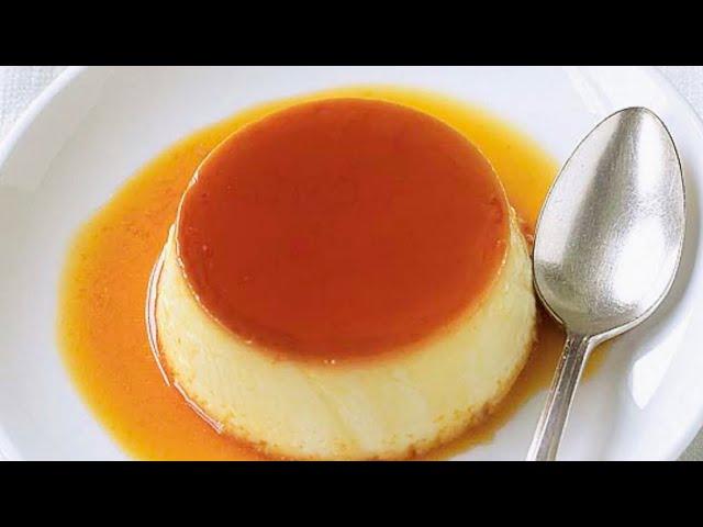 3 Ingredients || Caramel Pudding without oven