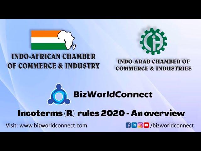 Incoterms (R) 2020 rules Webinar