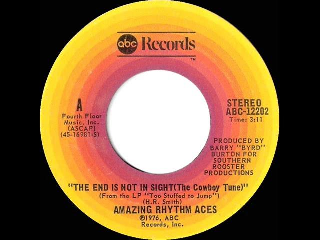 1976 Amazing Rhythm Aces - The End Is Not In Sight (45 single version)