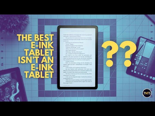 The best e-ink tablet isn't an e-ink tablet // TCL Tab 10 NXTPAPER 5G (full review)