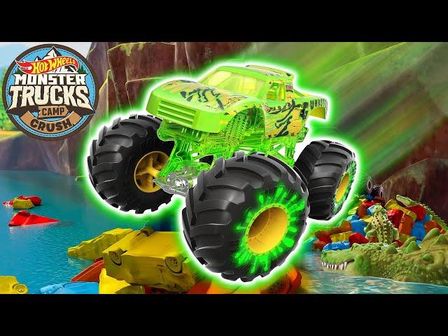 Hot-Wheels-Monstertrucks treten in diesem epischen Kampf gegeneinander an! 