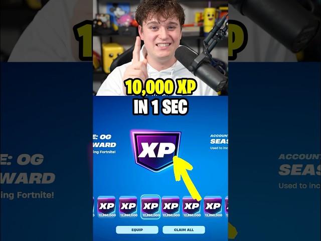 10k XP in 1 second! 