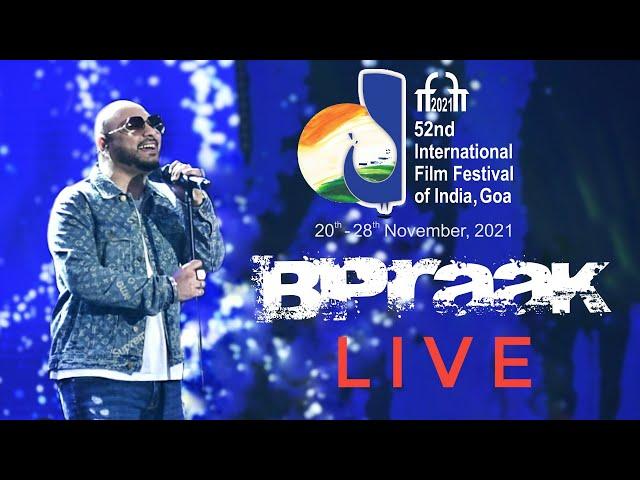 B Praak Live Performance in IFFI 2021