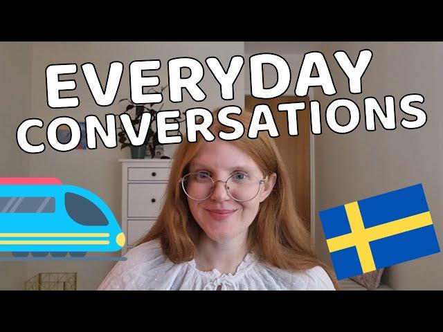 Everyday Swedish conversations - 10 Common Swedish phrases - Learn Swedish in a Fun Way!