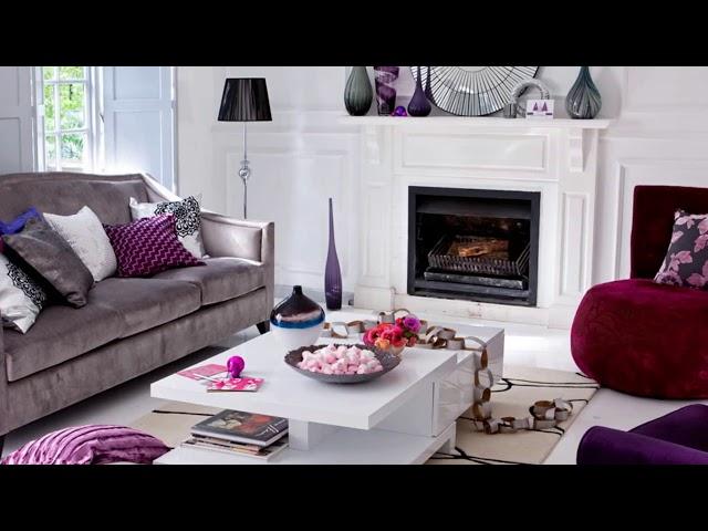 50 Purple Living Room Ideas