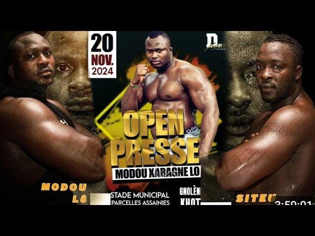 Direct Open presse Modou lo