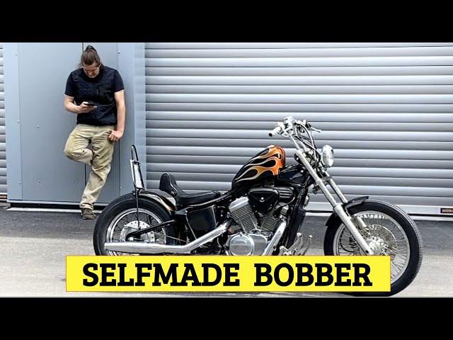 Low budget selfmade Bobber build - Full transformation