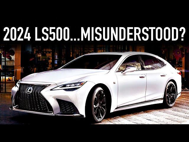 2024 Lexus LS 500.. Confusing Flagship?