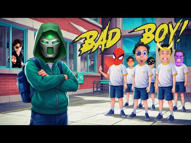 DOOM ENTRY IN AVENGERS SCHOOL  || New Transfer Student || @Whatifwithabhishek