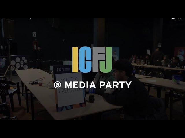 ICFJ at Media Party 2022