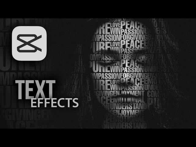 3 Amazing TEXT EFFECTS in CapCut