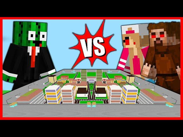 KAKTÜS ADAM VS FAKİR VE MİRAY KÖTÜ İKİZİ!  - Minecraft