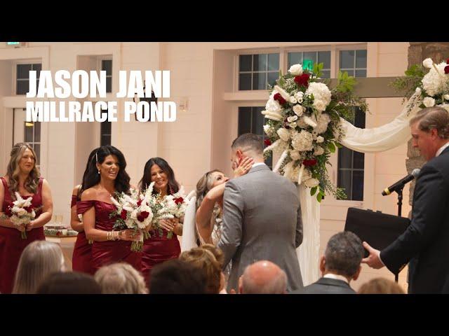 Real SCE Weddings - Vanessa and Michael at Millrace Pond -JASON JANI