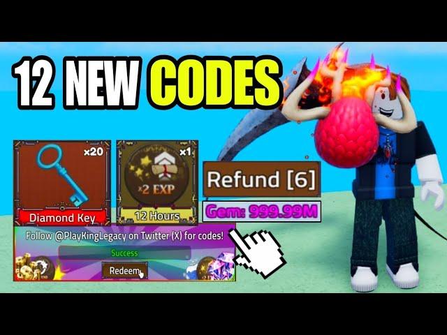 *NEW CODES* ALL WORKING CODES IN KING LEGACY 2024 NOVEMBER! ROBLOX KING LEGACY CODE