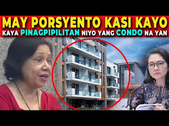  MAY PORSYENTO kasi KAYO kaya PINAGPIPILITAN niyo yang CONDO na yan!!! - SEN. VILLAR | Jevara PH