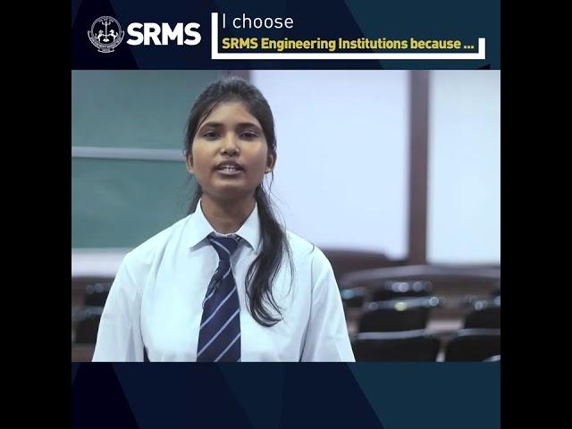 Why SRMS CET? : SRMS CET's experienced pool of faculties