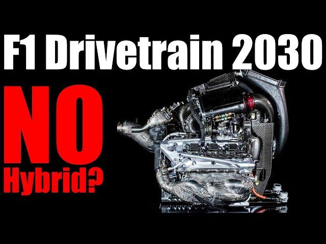 2026 Fail - New F1 Drivetrain Already In 2030?