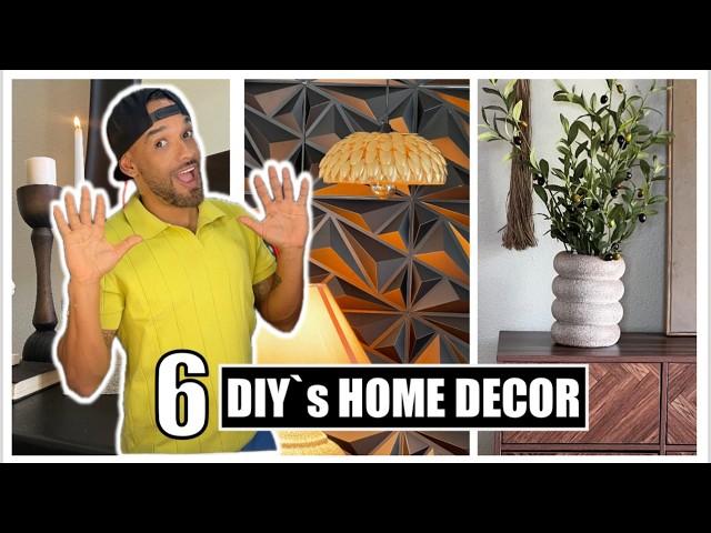 DIY Decorate Your Home With Style! 6 Modern and Economical Ideas in 10 Minutes