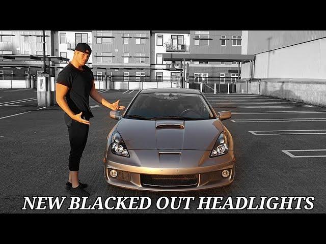 MITCH DORE | Celica GT-S How To Install New Black LED Headlights