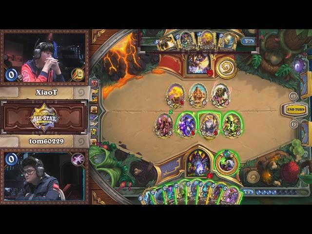 Hearthstone All-Star Invitational Ro16: XiaOt vs tom60229 | Day 1 Playoffs