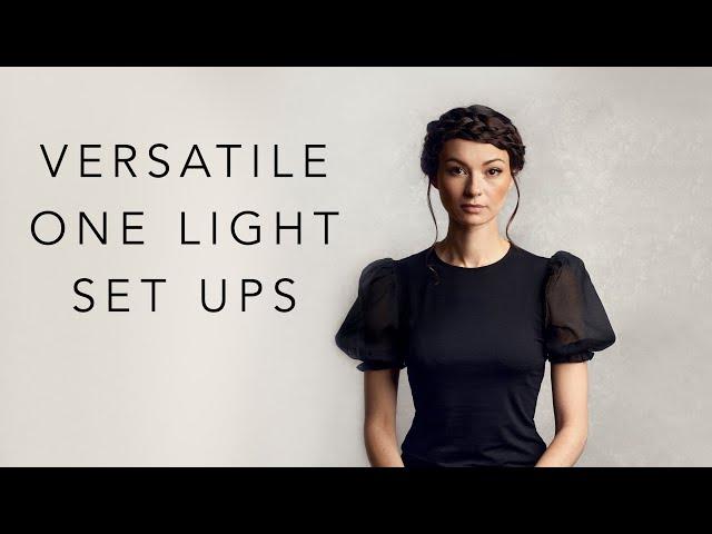 Versatile One Light Set-Ups With Emily Teague