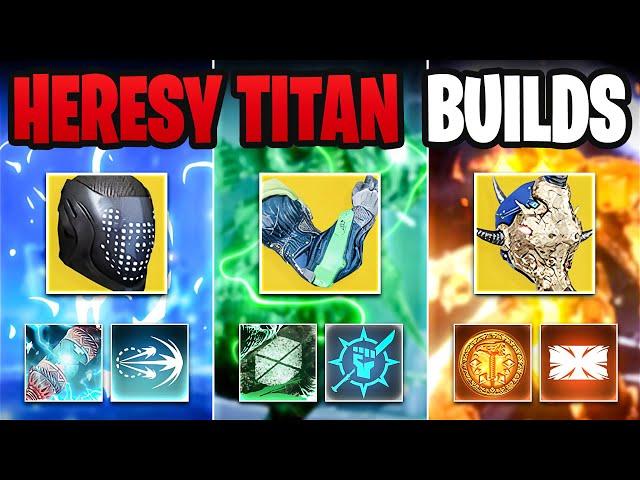 The Top 5 TITAN Builds for Episode Heresy | Destiny 2