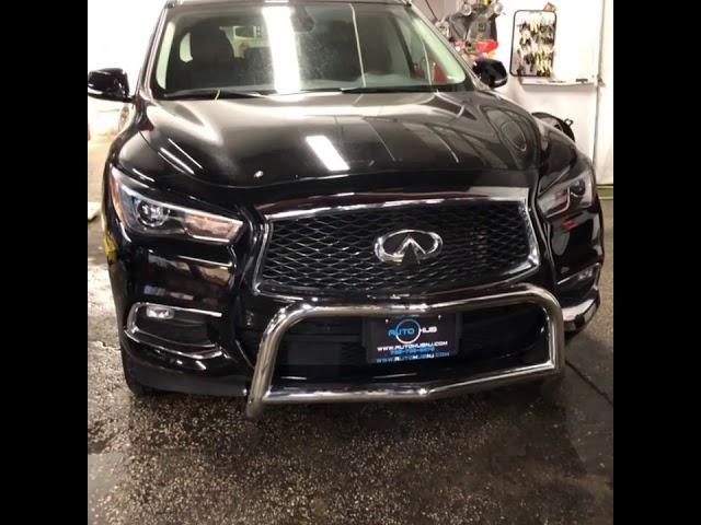 2017 INFINITI FX60 with CUSTOM FRONT AND REAR BAR PROTECTION