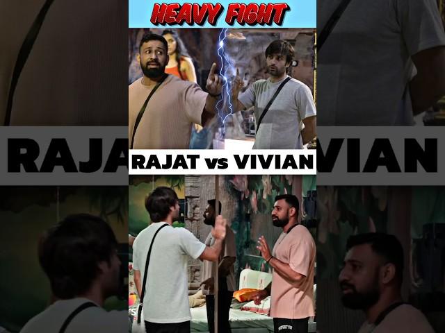 Rajat Dalal vs Vivian Dsensa in Bigboss  Rajat Argument With Vivian Dsensa In BB18 #shorts