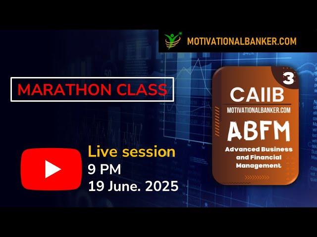 CAIIB- ABfM Live Class -19 JUNE 2025 @9 PM