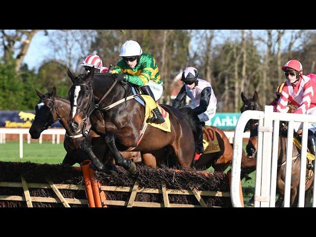 KAID D'AUTHIE defies monster drift to impress at Leopardstown