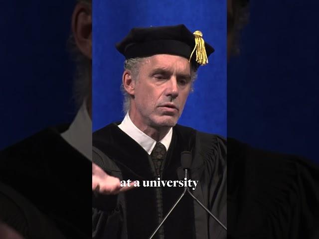 Graduates find themselves at a crossroads. #jordanpeterson #graduation #crossroads